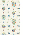 G P & J BAKER ROAR STITCH BW45165.1.0 in JEWEL Wallpaper - G