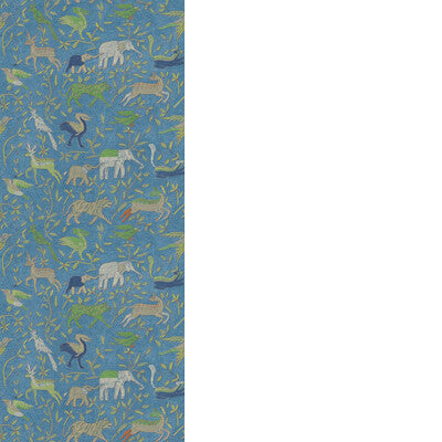 G P & J BAKER NOAH'S ARK BW45166.2.0 in BLUE Wallpaper - G P