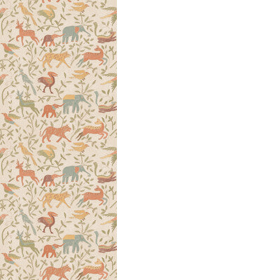 G P & J BAKER NOAH'S ARK BW45166.6.0 in SAVANNAH Wallpaper -