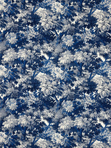 Scalamandre BZ 0062060W BLUE SHADOW RIDGE EDGE Fabric