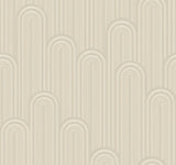 York CA1544 Speakeasy White Metallic Wallpaper