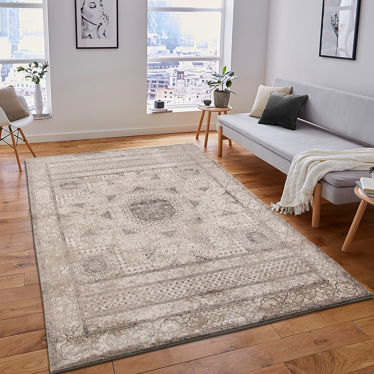 Amer Rugs CAM-31 Cambridge Classic Medallion Area Rug