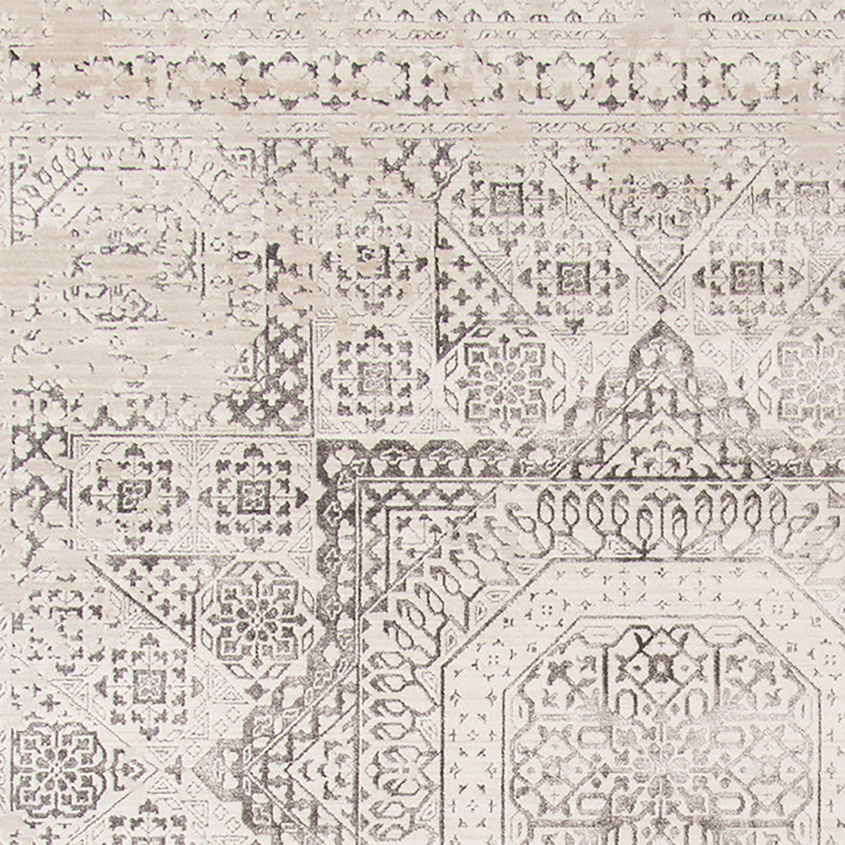 Amer Rugs CAM-33 Cambridge Classic Medallion Runner Rug, 2'6" X 8' Area Rug