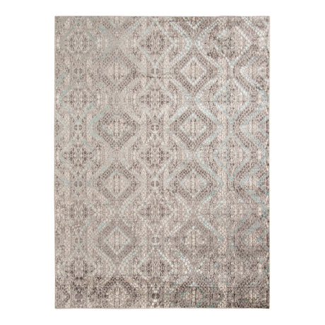 Amer Rugs CAM-35 Cambridge Contemporary Metallic Sheen Runner Rug, 2'6" X 8' Area Rug
