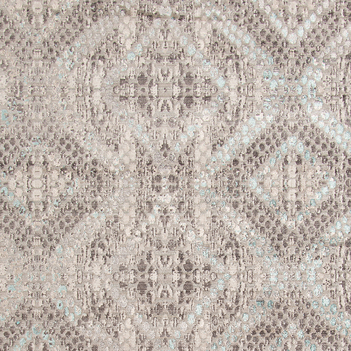 Amer Rugs CAM-35 Cambridge Contemporary Metallic Sheen Runner Rug, 2'6" X 8' Area Rug