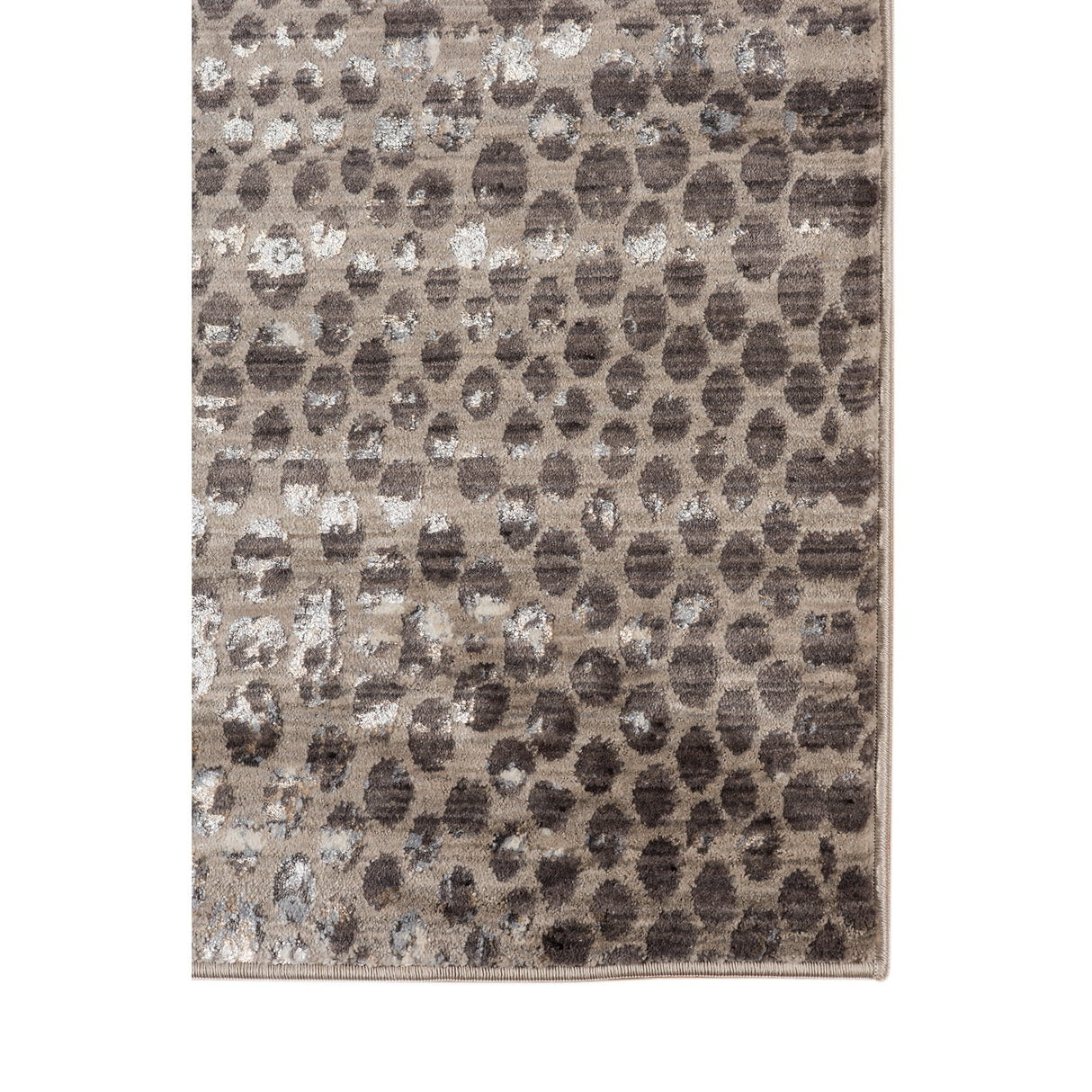 Amer Rugs CAM-40 Cambridge Contemporary Metallic Sheen Runner Rug, 2'6" X 8' Area Rug