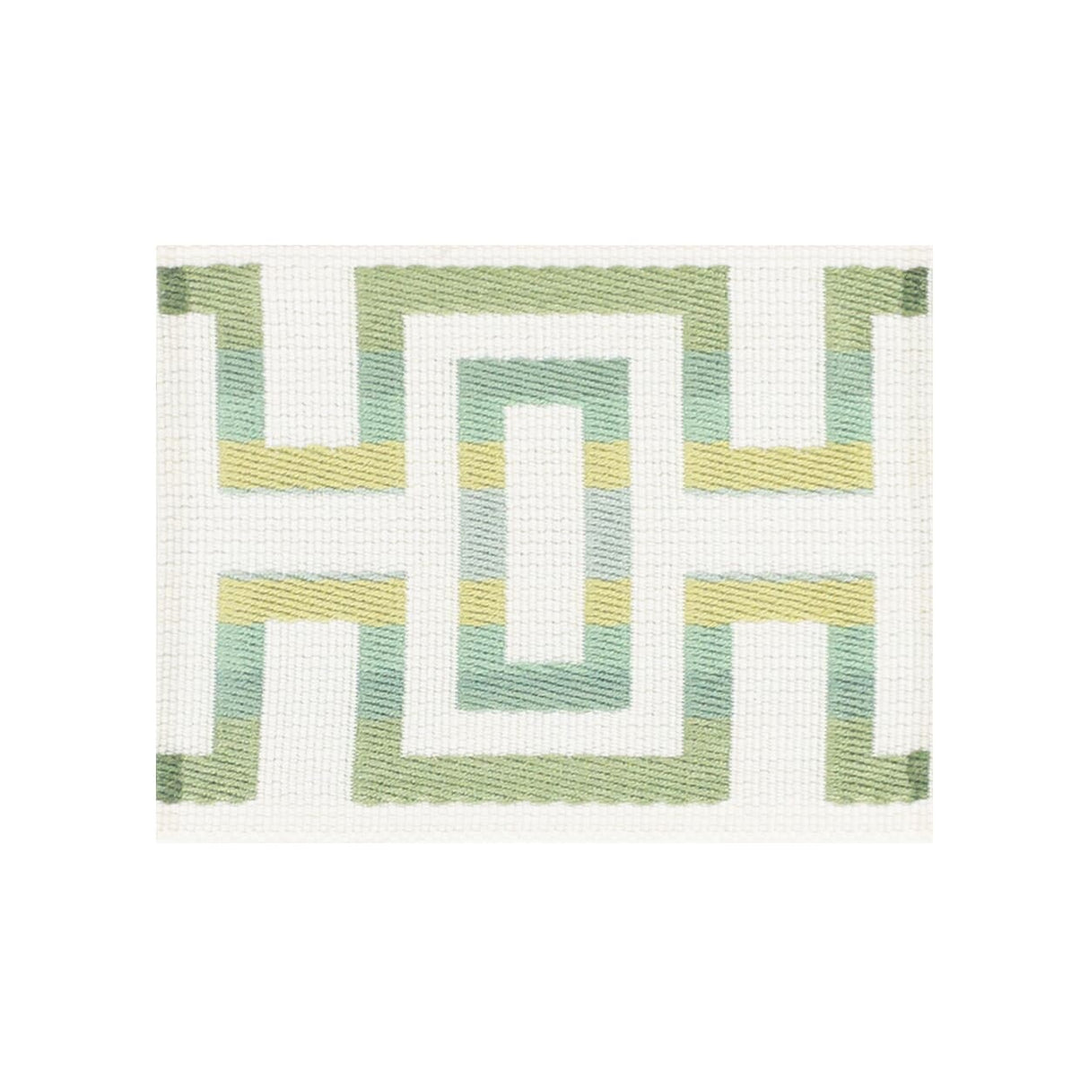 STOUT CAVI-4 CAVIAR TAPE 4 LIME Fabric - Eades Wallpaper & Fabric