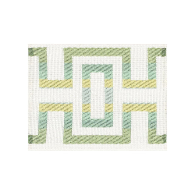 STOUT CAVI-4 CAVIAR TAPE 4 LIME Fabric - Eades Wallpaper & Fabric
