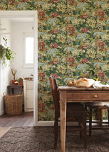 Caroline et Bettina CBS4504 Spice le Forestier Peel & Stick Wallpaper