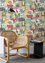 Caroline et Bettina CBS4517 Multi Avriel Peel & Stick Wallpaper