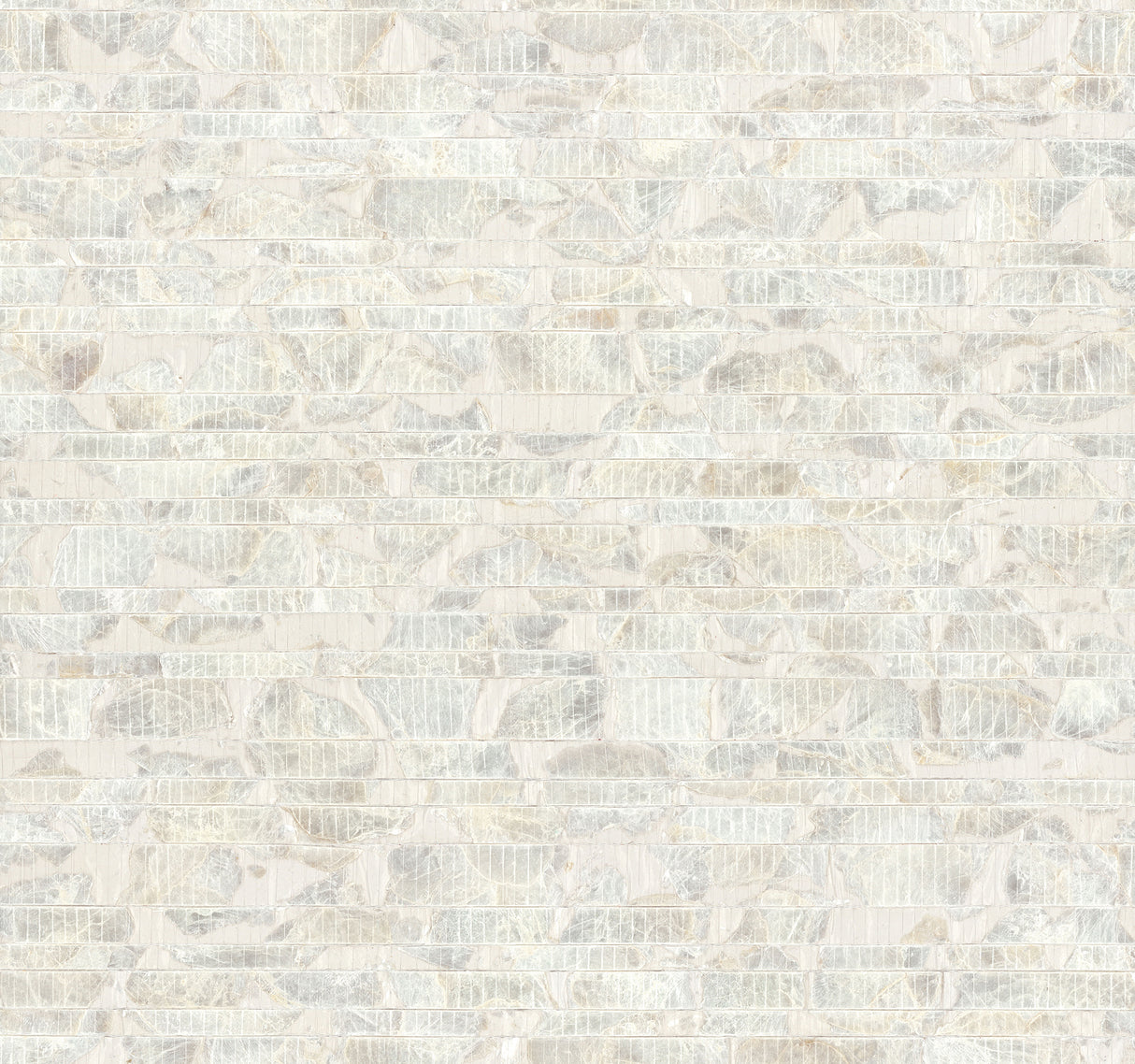 York CC1202 Capiz Offering White Pearl Wallpaper