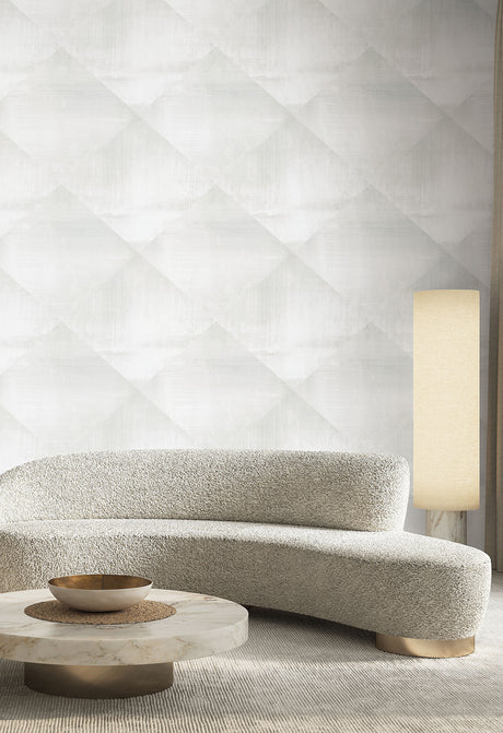 York CC1213 In Clay Grey Wallpaper