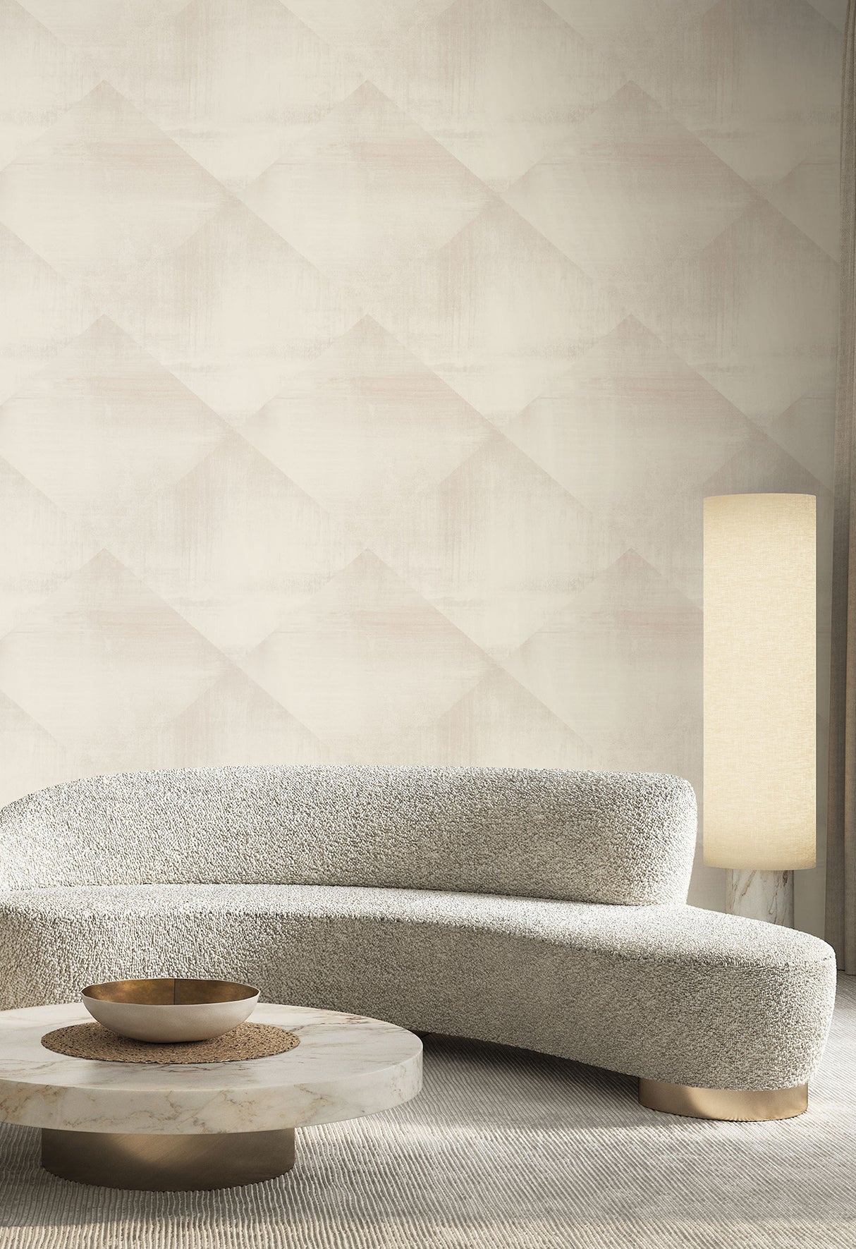 York CC1214 In Clay Beige Wallpaper