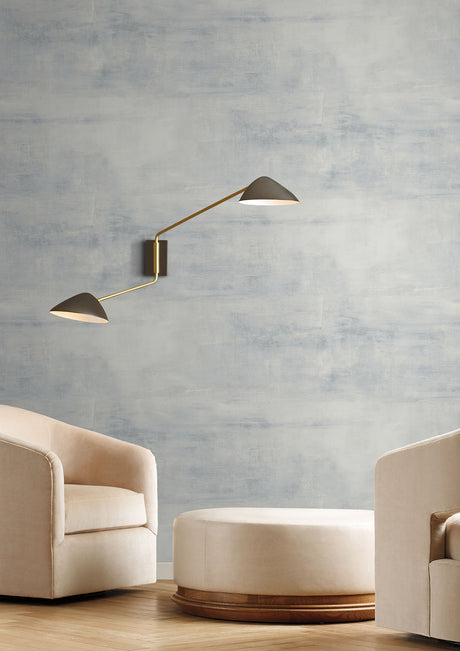 York CC1222 Salt Flats Blue Wallpaper