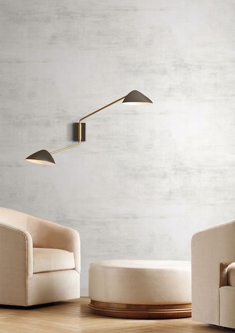 York CC1224 Salt Flats White & Grey Wallpaper
