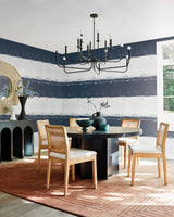 York CC1272 Ink Wash Navy Wallpaper