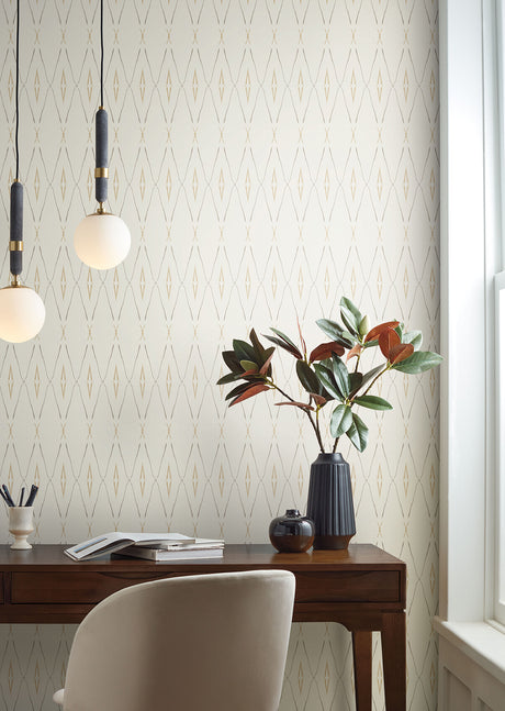 York CC1282 Artifact Silhouettes Desert Wallpaper