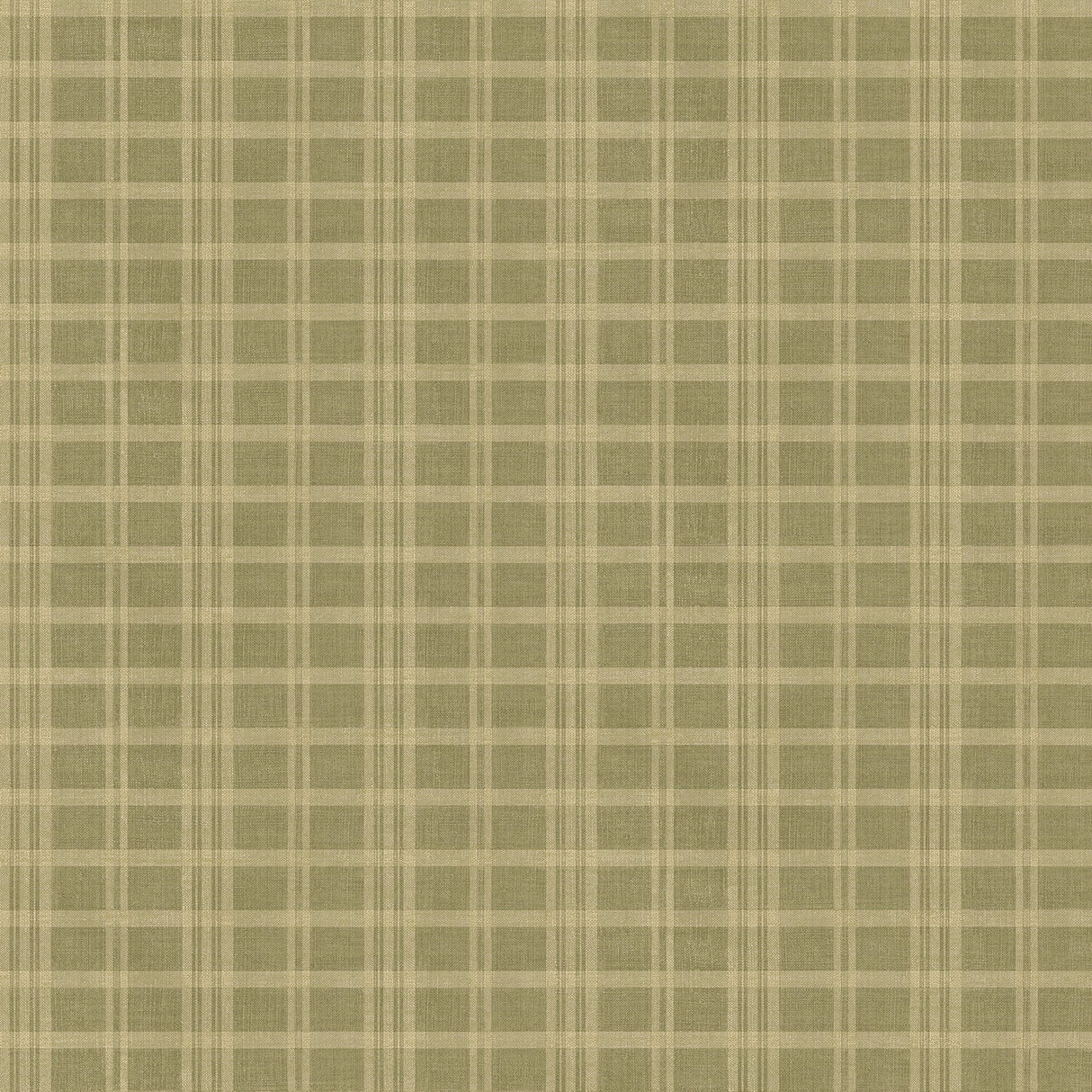 Chesapeake CCB02141 Prairie  Moss Gingham Wallpaper