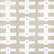 CAROLINE CECIL TEXTILES CCF-2309.161.0 BRIDGE WHITE/NATURAL Fabric - ORIGINS