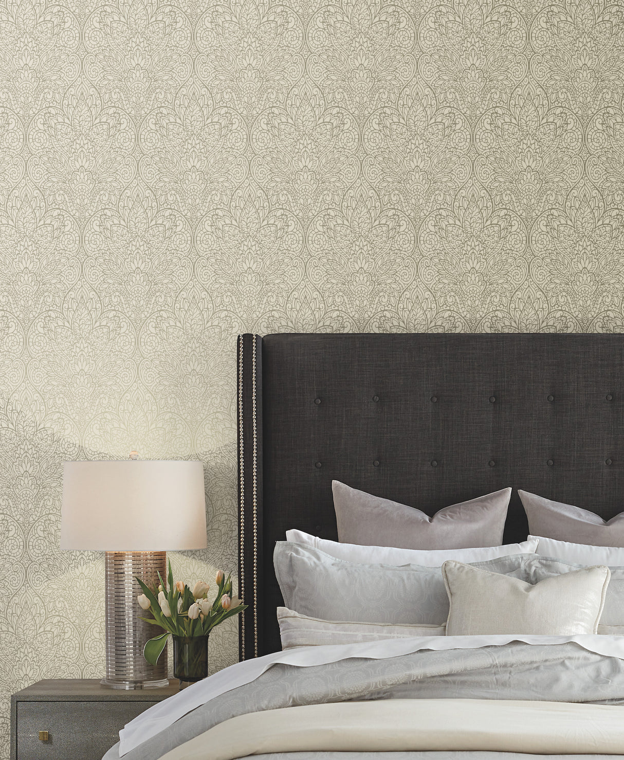 York CD4010 Paradise Brown Metallic Wallpaper