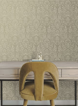 York CD4010 Paradise Brown Metallic Wallpaper