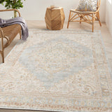 Amer Rugs CEN-11 Century Vintage Medallion /Ivory Area Rug