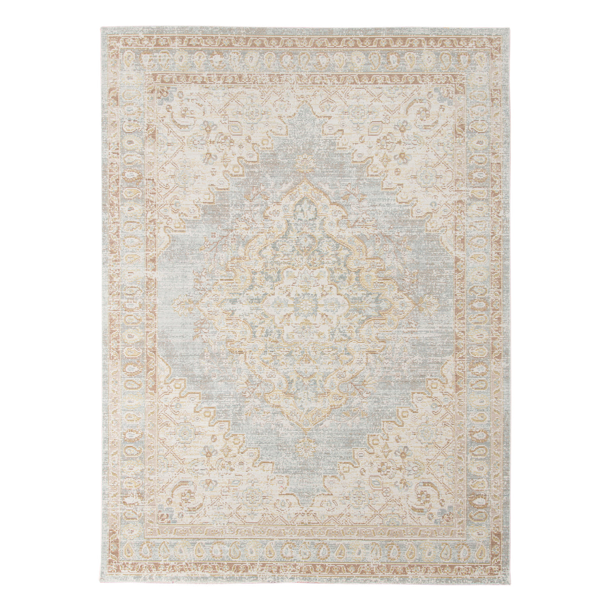 Amer Rugs CEN-11 Century Vintage Medallion /Ivory Area Rug