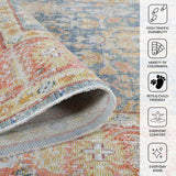 Amer Rugs CEN-15 Century Vintage Medallion /Pink Area Rug