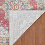 Amer Rugs CEN-20 Century Vintage Medallion /Teal Area Rug