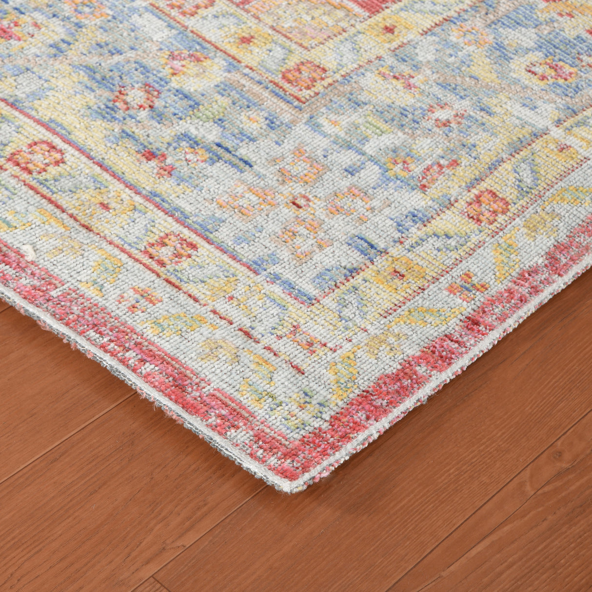 Amer Rugs CEN-20 Century Vintage Medallion /Teal Area Rug