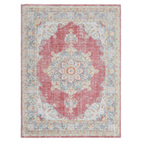 Amer Rugs CEN-20 Century Vintage Medallion /Teal Area Rug
