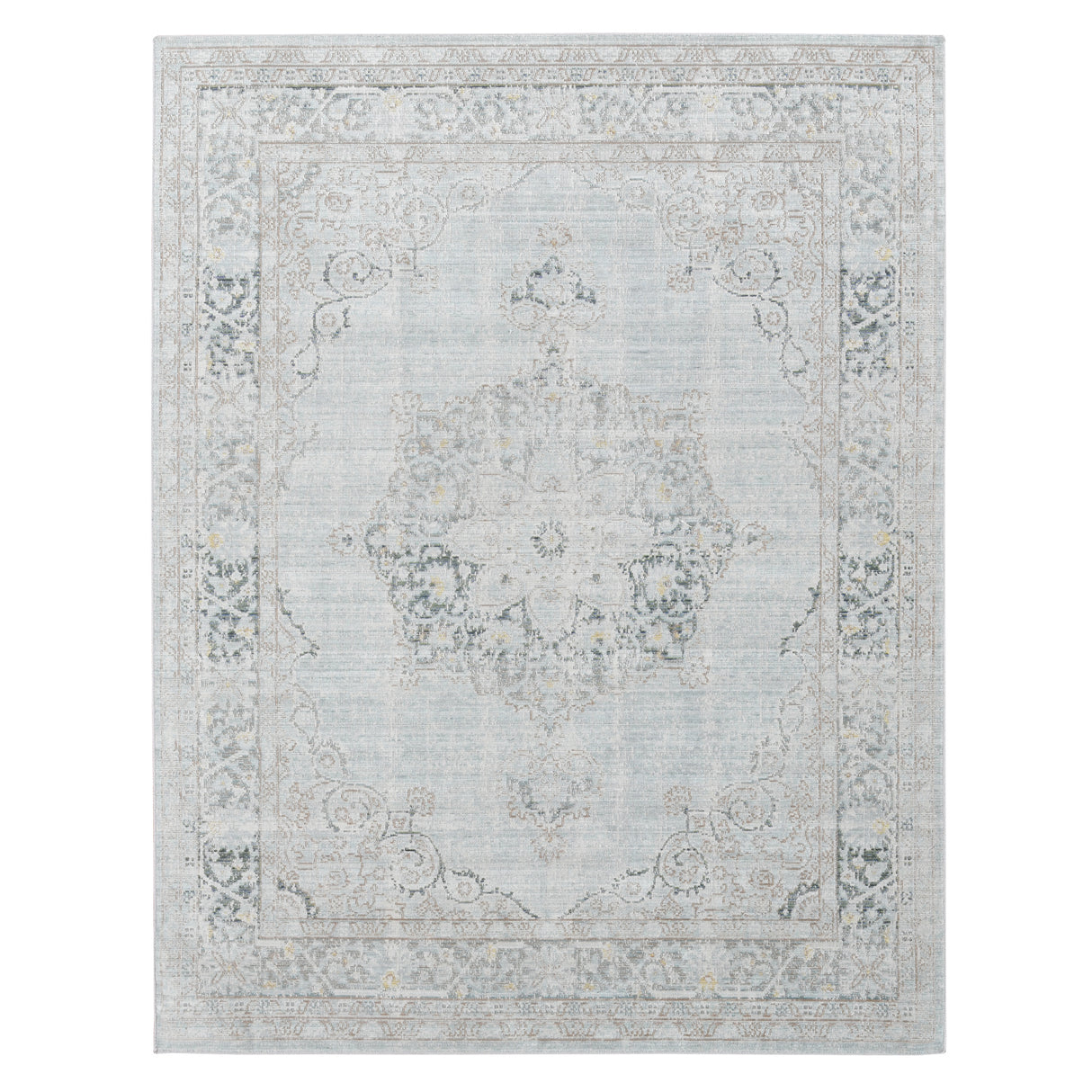 Amer Rugs CEN-21 Century Vintage Medallion Runner Rug, 2'6" X 8' Area Rug