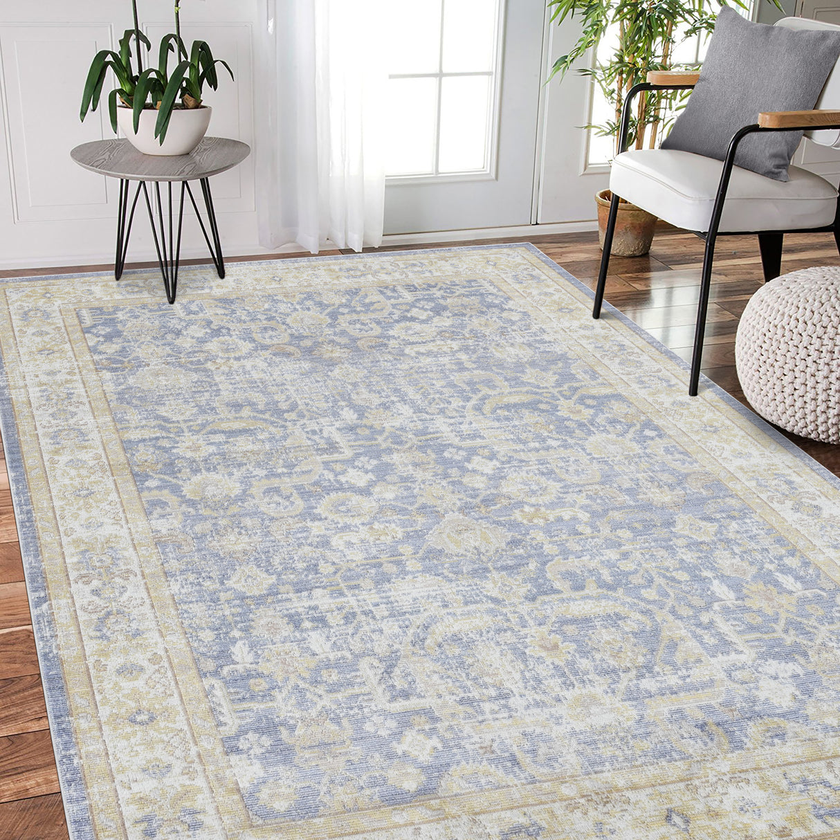 Amer Rugs CEN-6 Century Vintage Bordered /Ivory Area Rug