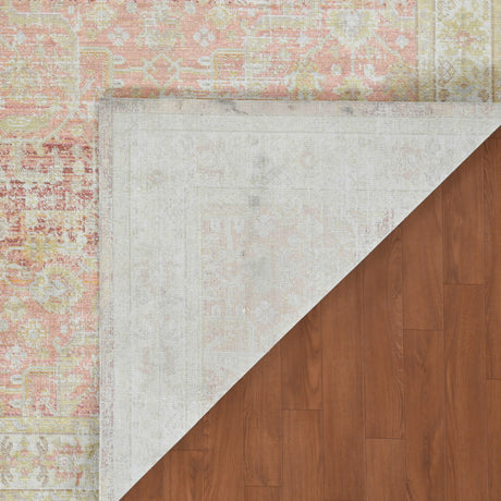 Amer Rugs CEN-8 Century Vintage Bordered /Ivory Runner Rug, 2'6" X 8' Area Rug