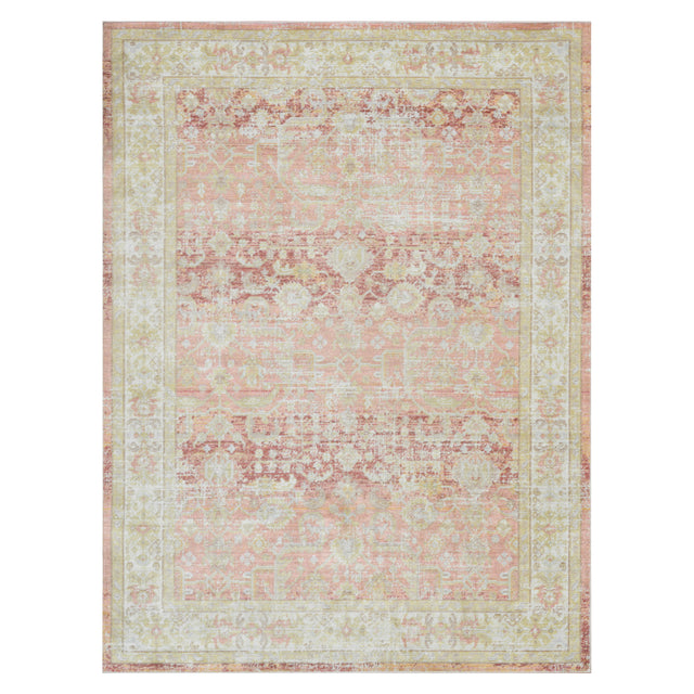Amer Rugs CEN-8 Century Vintage Bordered /Ivory Runner Rug, 2'6" X 8' Area Rug