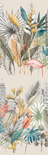 Ohpopsi CEP50109W Sierra Neutral Urban Tropic Wallpaper