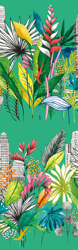 Ohpopsi CEP50111W Sierra Green Urban Tropic Wallpaper