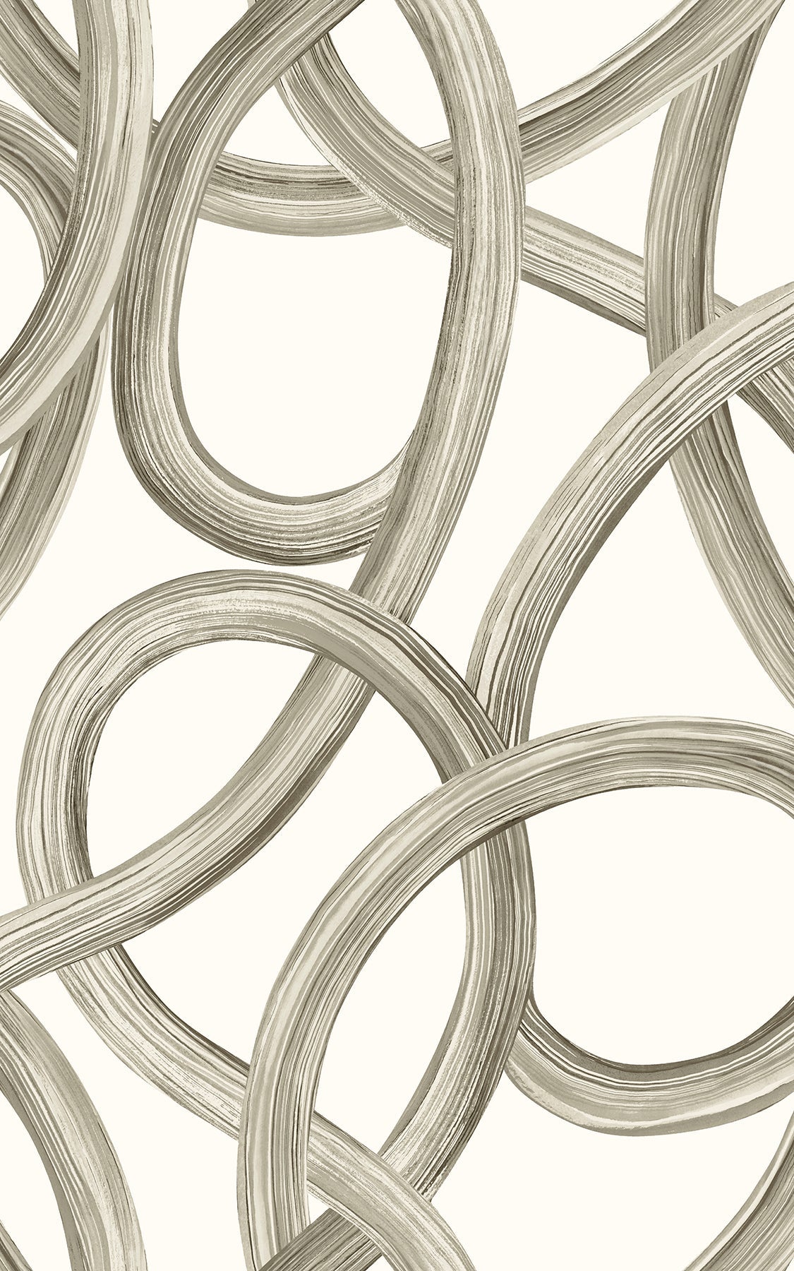 Ohpopsi CEP50127W Calix White Twisted Geo Wallpaper