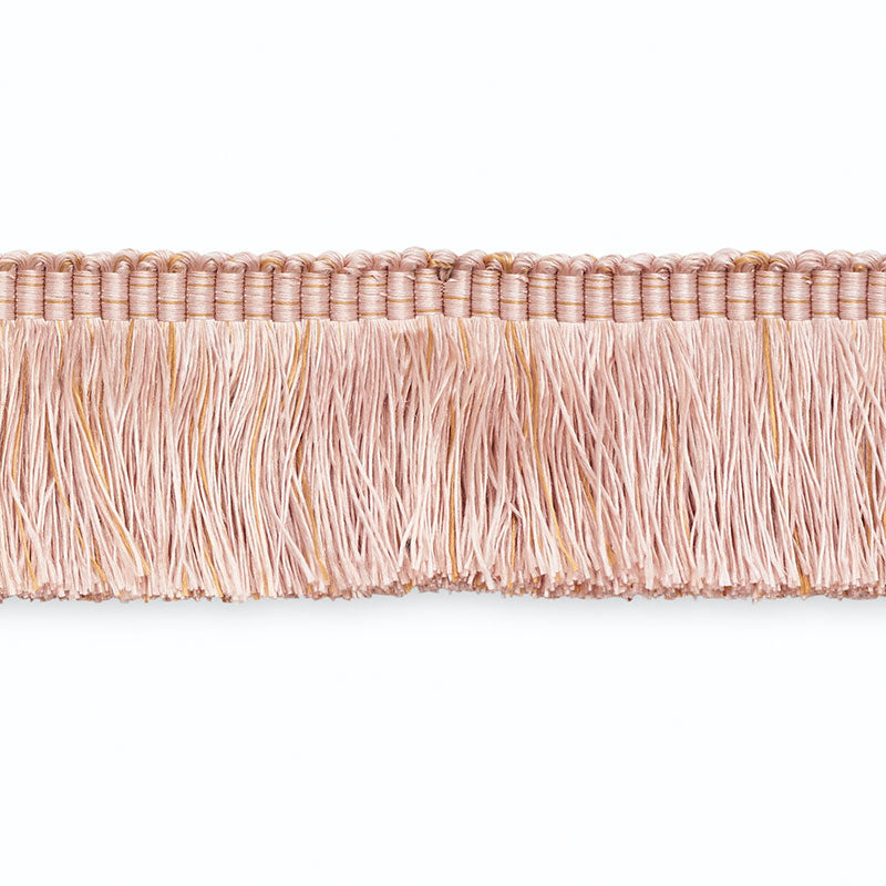 Schumacher CF3004-11 GROUND CUT FRINGE in BLUSH Trim - SCHUM