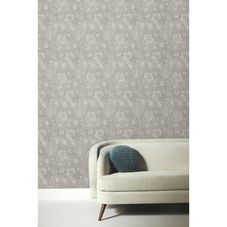 York CH1427 Barbier Grey Wallpaper