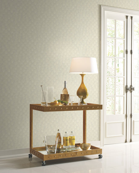 York CI2335 Luminous Ginkgo White & Cream Wallpaper