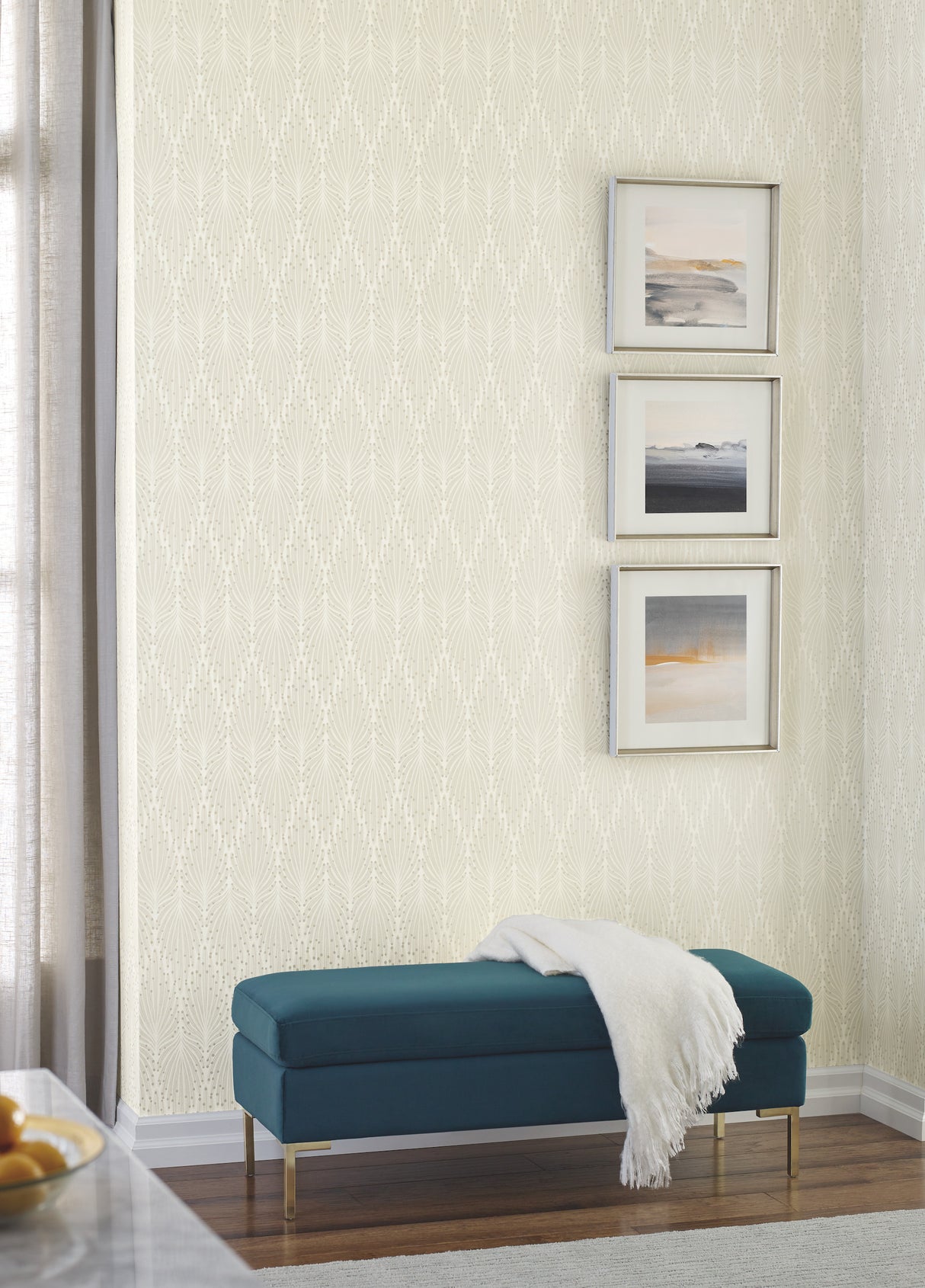 York CI2361 Café Society Cream Wallpaper