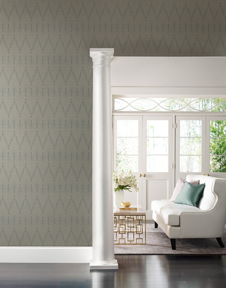 York CI2365 Café Society Dark Grey Wallpaper