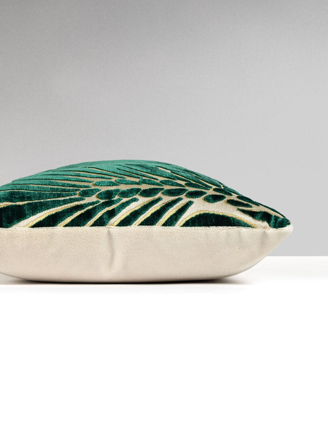 Scalamandre CN 0001MBDK1523 PLUMES / VELVET PILLOW - Pillow 