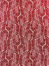 Scalamandre CN 00031523 CERISE PLUMES SILK VELVET Fabric