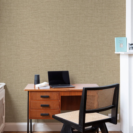 Galerie Concept Rough Textile Brown Wallpaper CO1005
