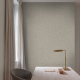 Galerie Concept Rough Textile Brown Wallpaper CO1009