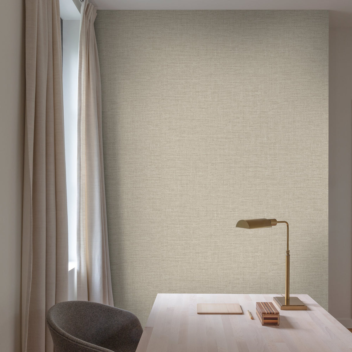 Galerie Concept Rough Textile Beige Wallpaper CO1011