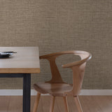 Galerie Concept Rough Textile Brown Wallpaper CO1012