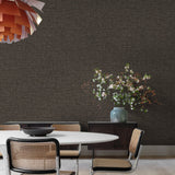 Galerie Concept Rough Textile Black Wallpaper CO1014